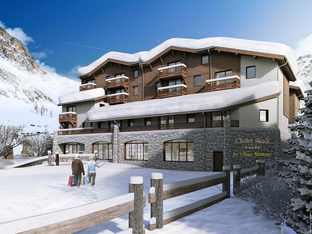 Chalet Skadi Ξενοδοχείο Val-dʼIsère Εξωτερικό φωτογραφία