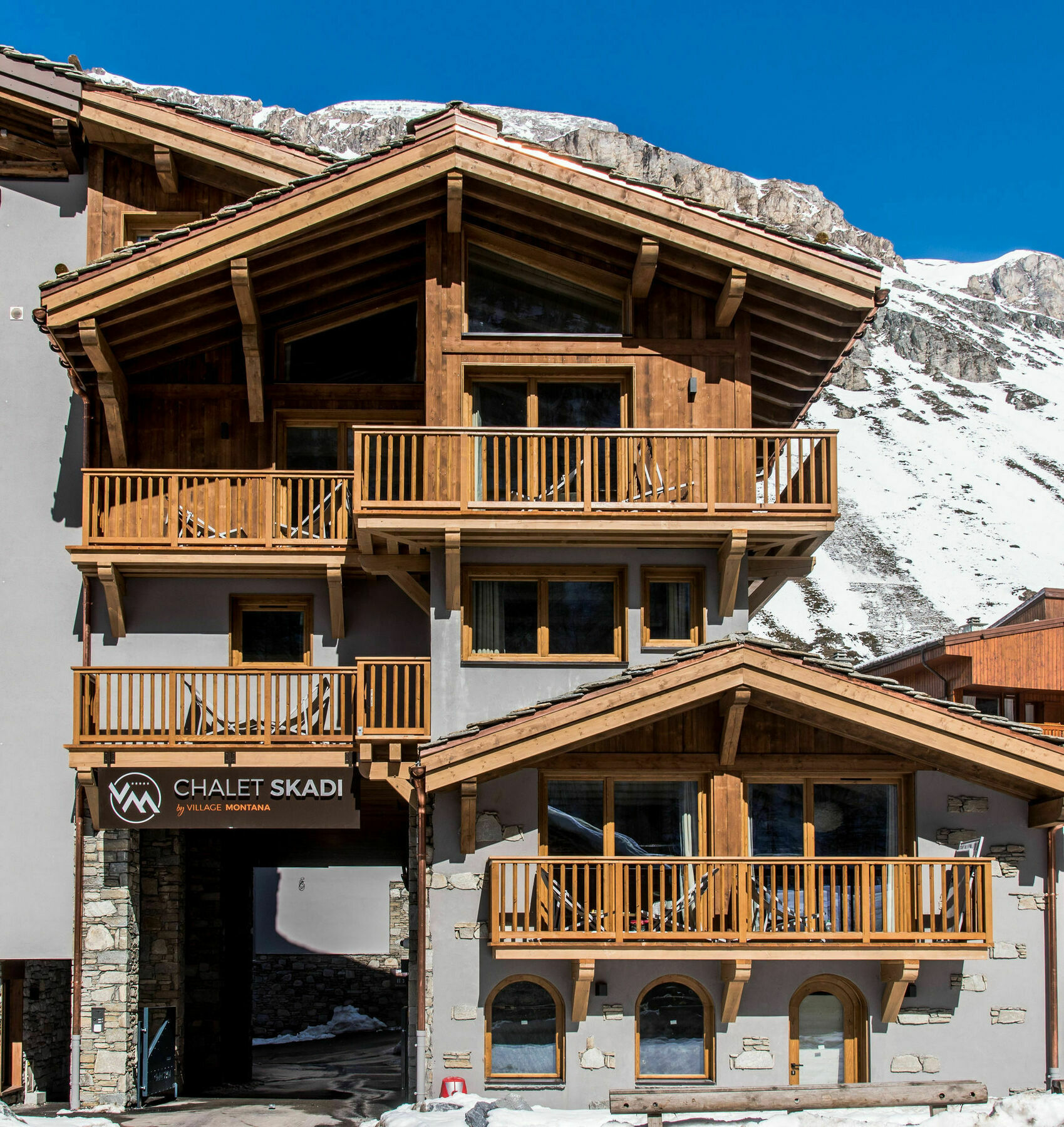 Chalet Skadi Ξενοδοχείο Val-dʼIsère Εξωτερικό φωτογραφία